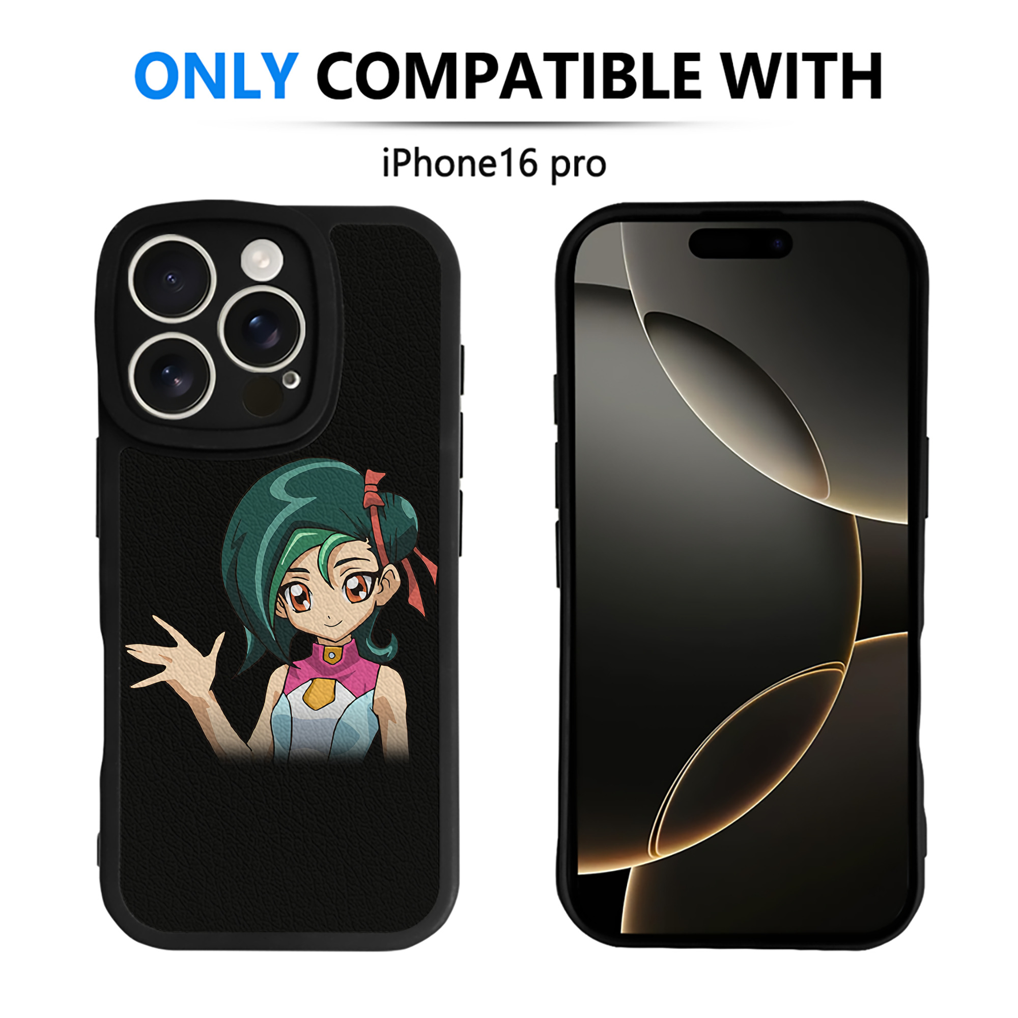 遊☆戯☆王 Yu-Gi-Oh! 【iPhone 16シリーズ対応】シリコンスマホケース（レザー調） 材質：シリコン